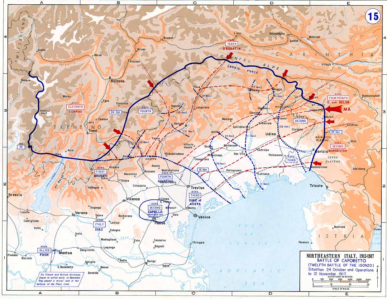 battles of the isonzo results